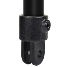 Doos Huls t.bv. scharnierstuk - zwart-E / 48,3 mm (40 stuks)